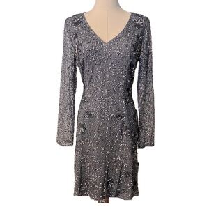 ADRIANNA PAPELL Prom Formal Wedding Guest Mother of Bride Groom Elegant Dress